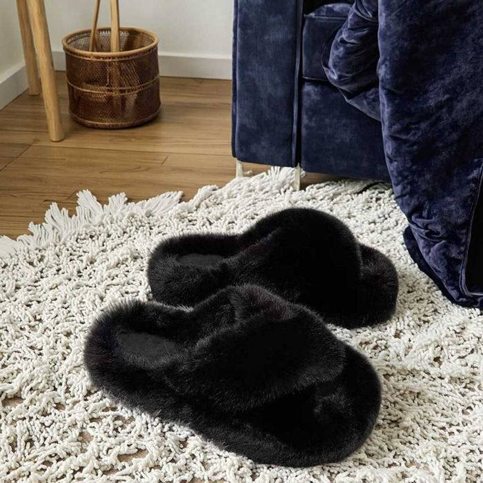 Жіночі домашні тапочки з хутром. Розмір 36-39 (бежеві, білі, чорні)