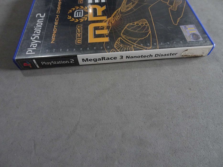 Jogo Playstation 2 - PS2 - Mega Race 3 MR3 Nanotech Disaster