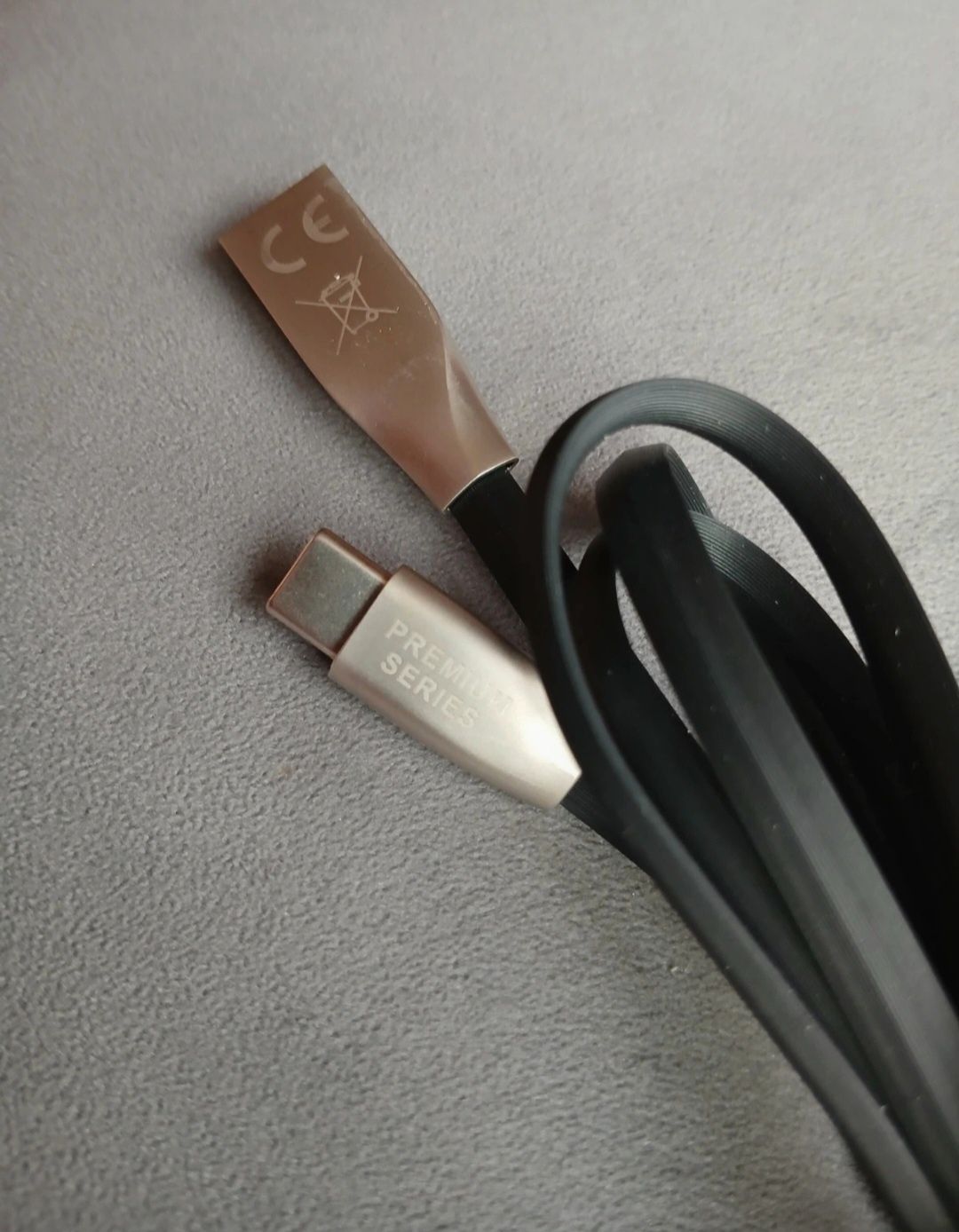 Kabel (1metr) USB typu C fast charging 3.0A VIGGO design
