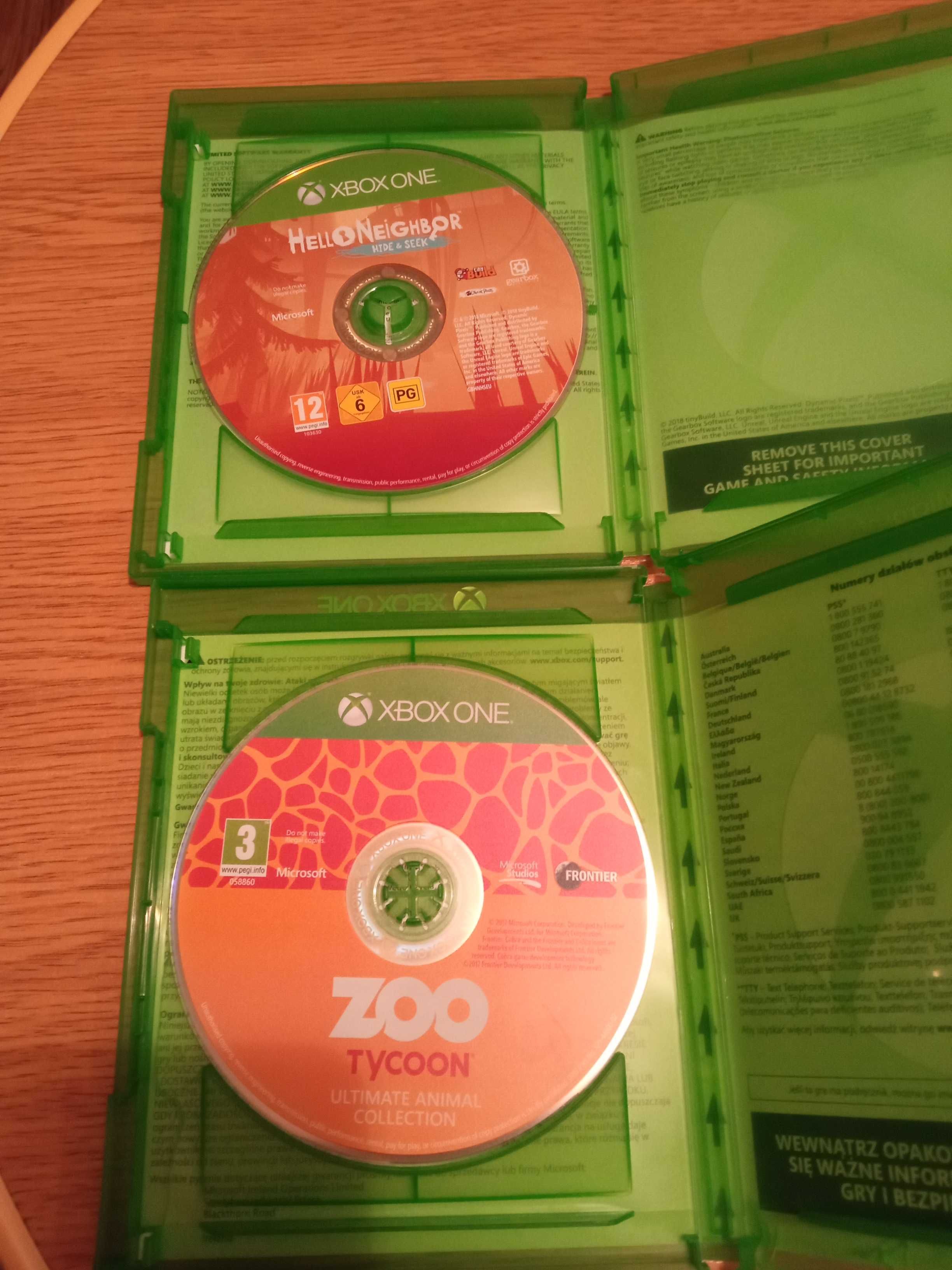 Gry na Xbox one: Hello Neighbor i Zoo Tycoon