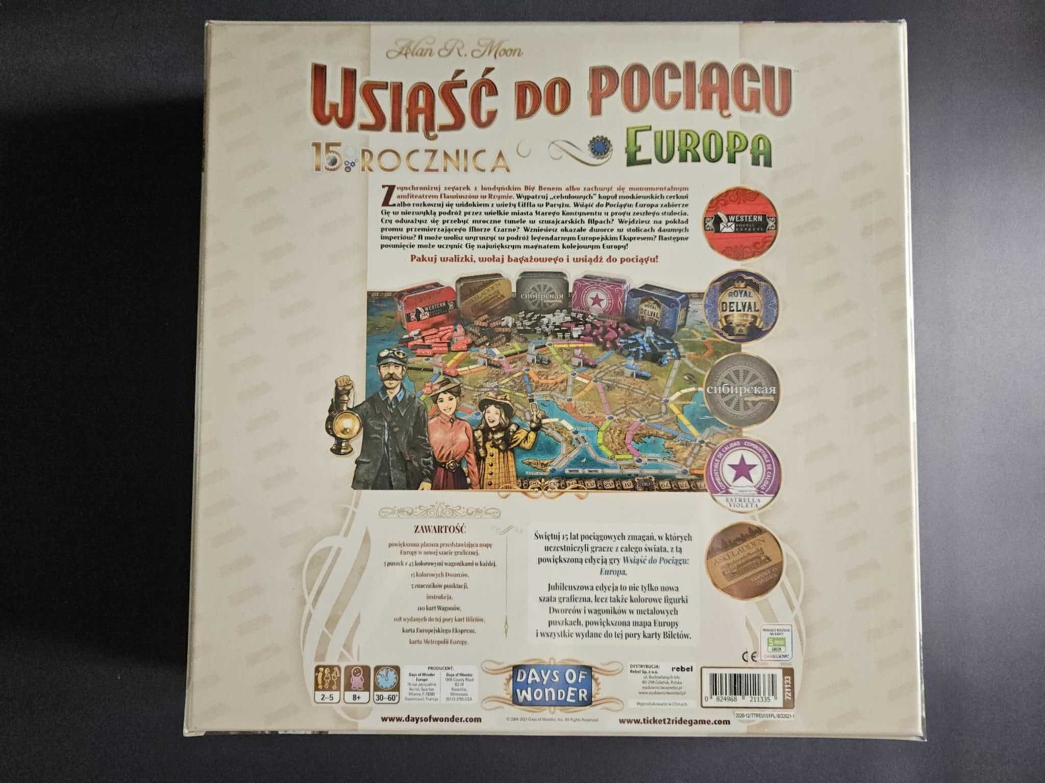 Wsiąść do Pociągu: Europa 15. rocznica