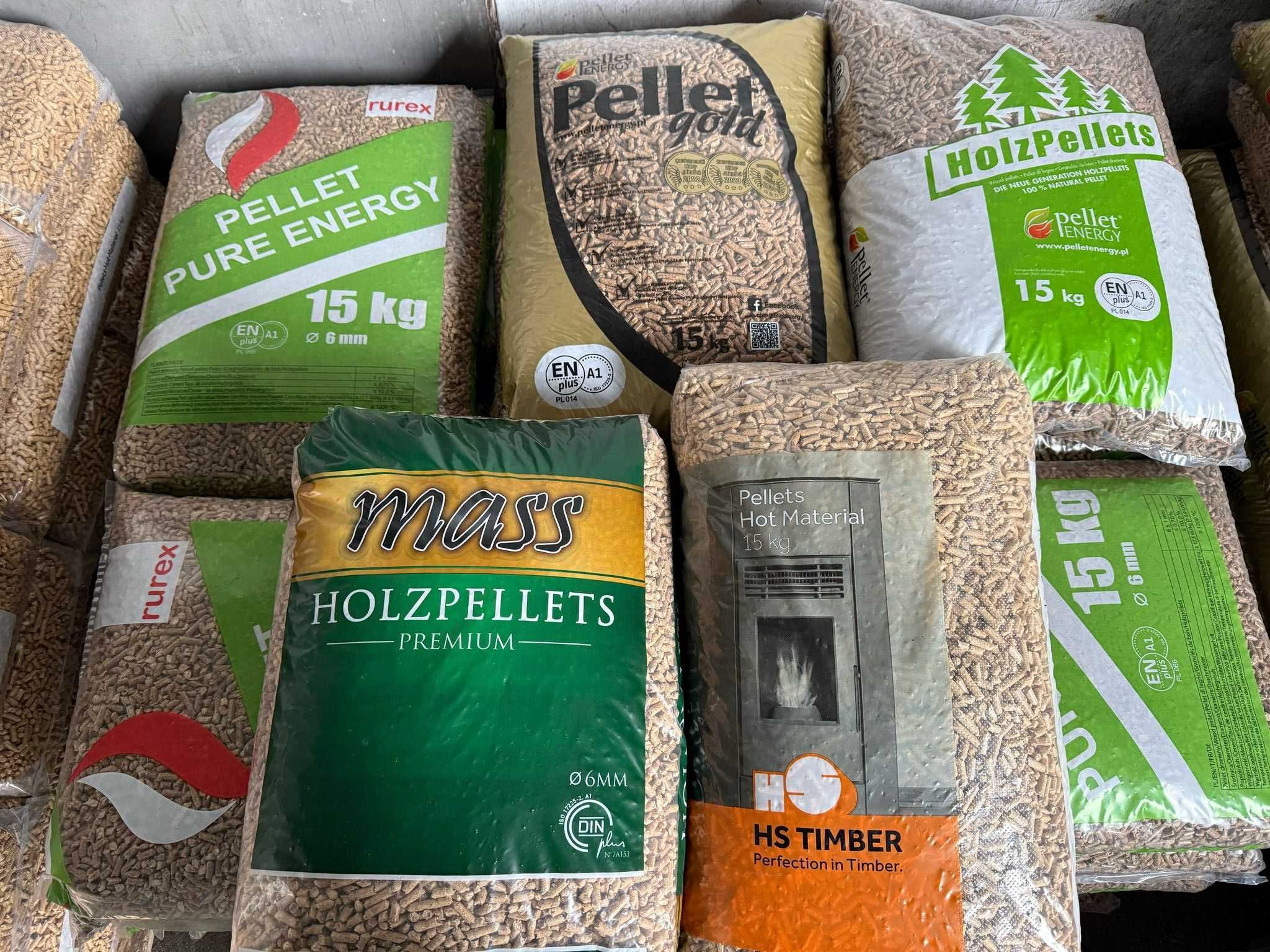 PELLET MASS polski sosnowy 100% certyfikowany z dostawą 990kg-1353zł