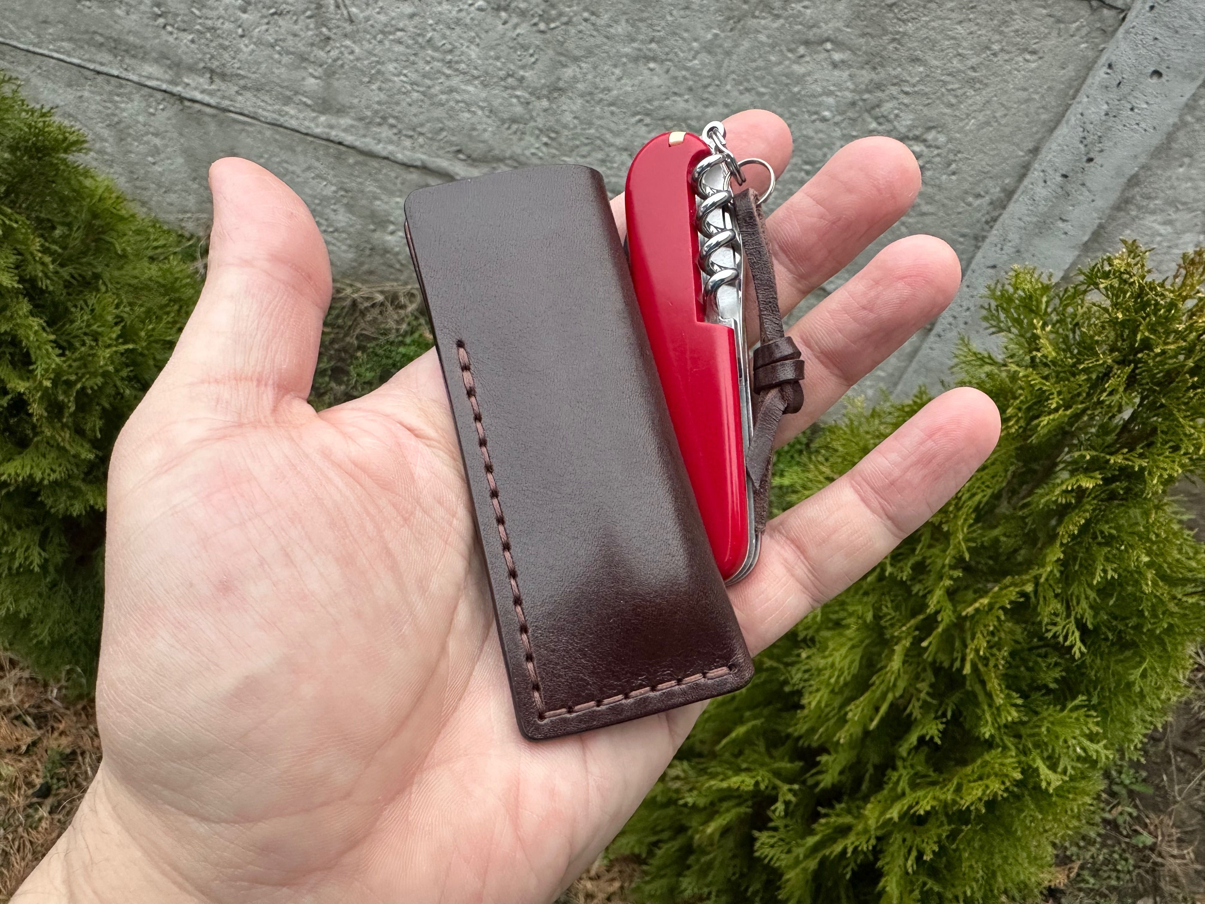 Чохол для ножа Victorinox Spartan Tinker Compact шкіра кожа чехол