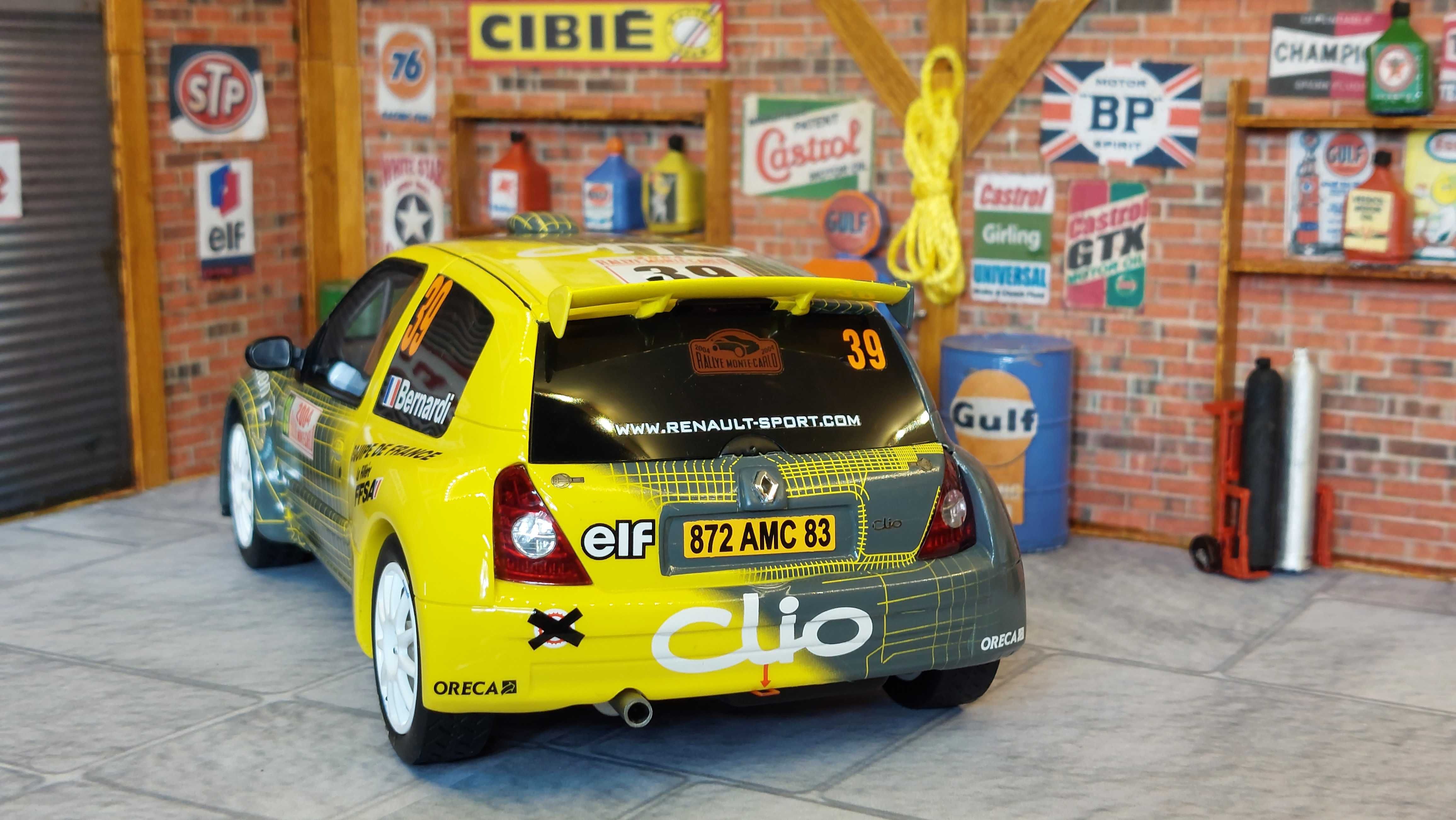 Renault Clio S1600 kit car Monte-Carlo 2004 otto 1:18