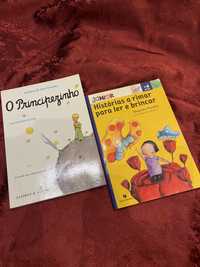 2livros Principezinho e historias a rimar