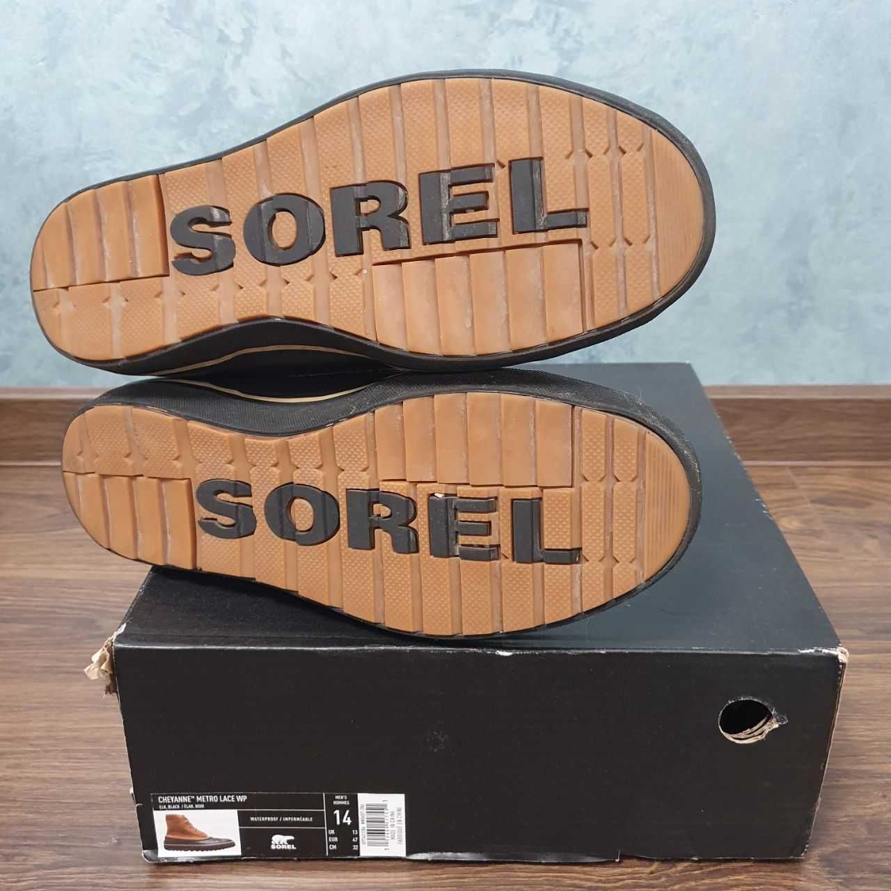 Черевики SOREL Cheyanne Metro Lace Waterproof Boot Size US14 32см