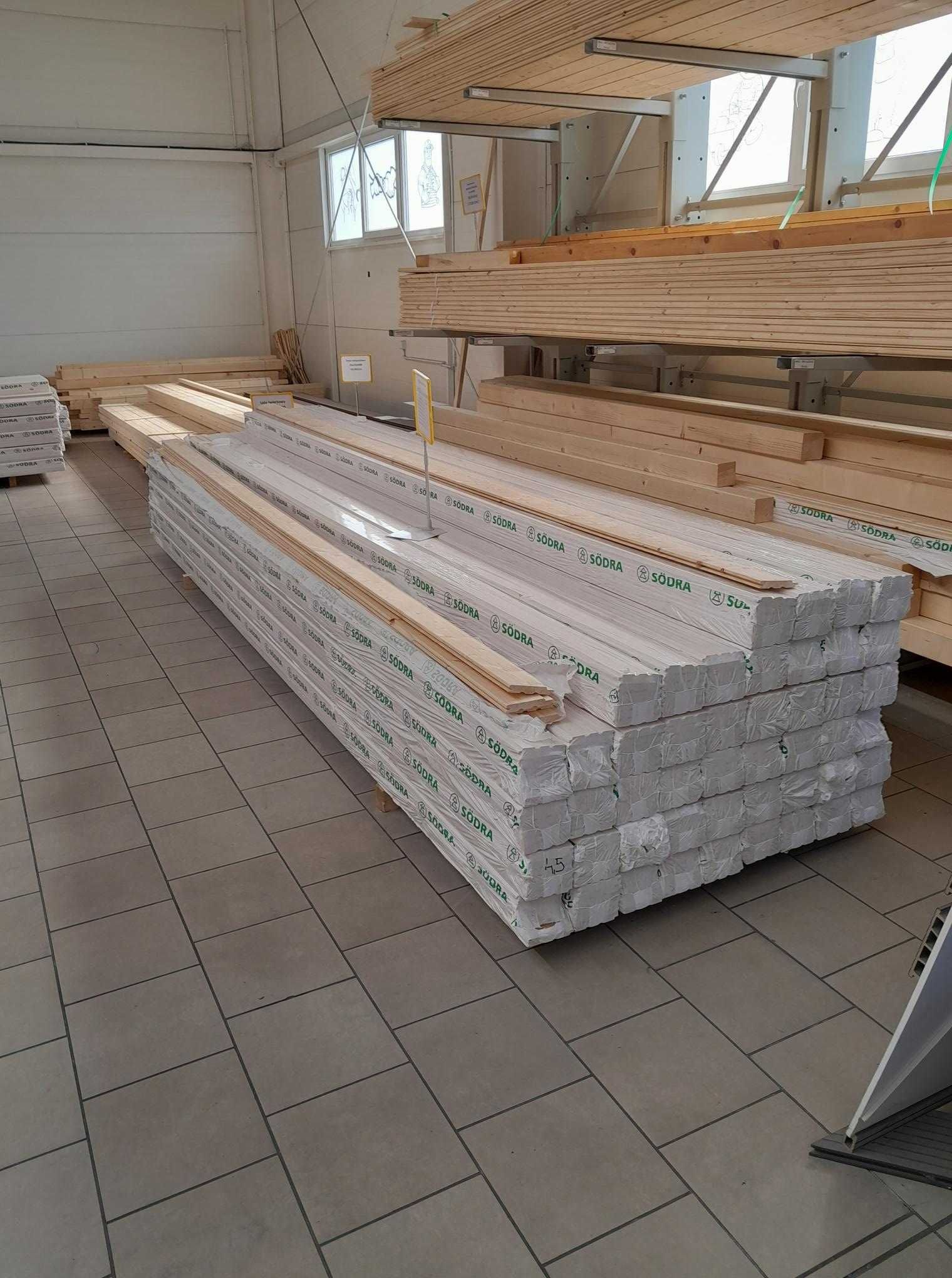 Deska elewacyjna podbitka świerk 19x146 AB softline sodra suszona