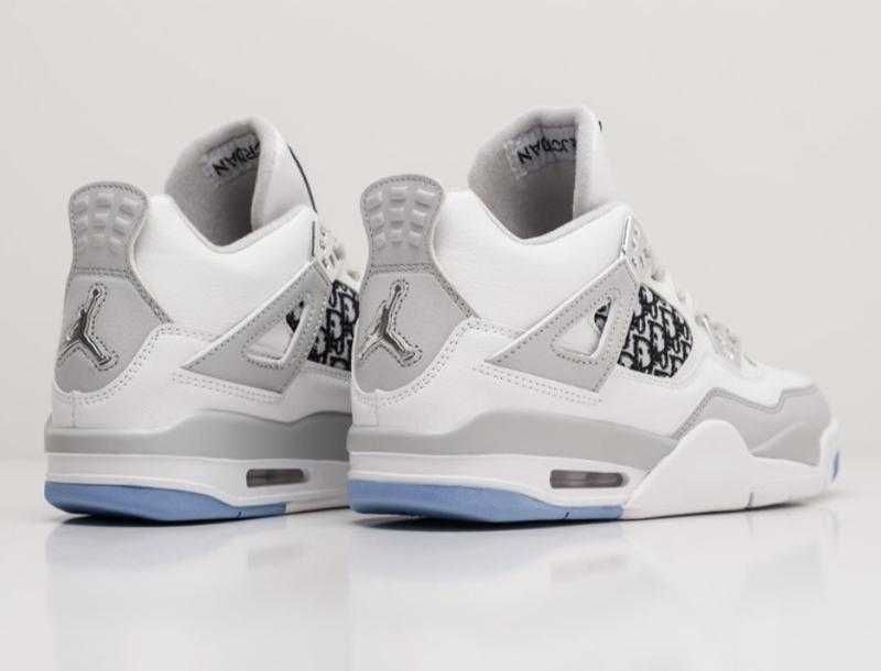Оригинал.фирменные,шикарные,высокие кроссовки nike dior air jordan 4