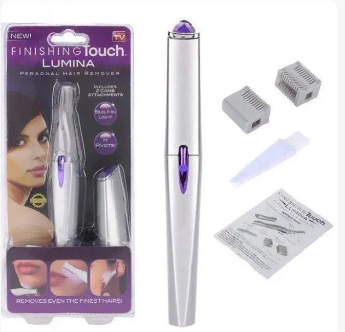 Тример для видалення волосся на обличчі та тілі Finishing Touch LUMINA