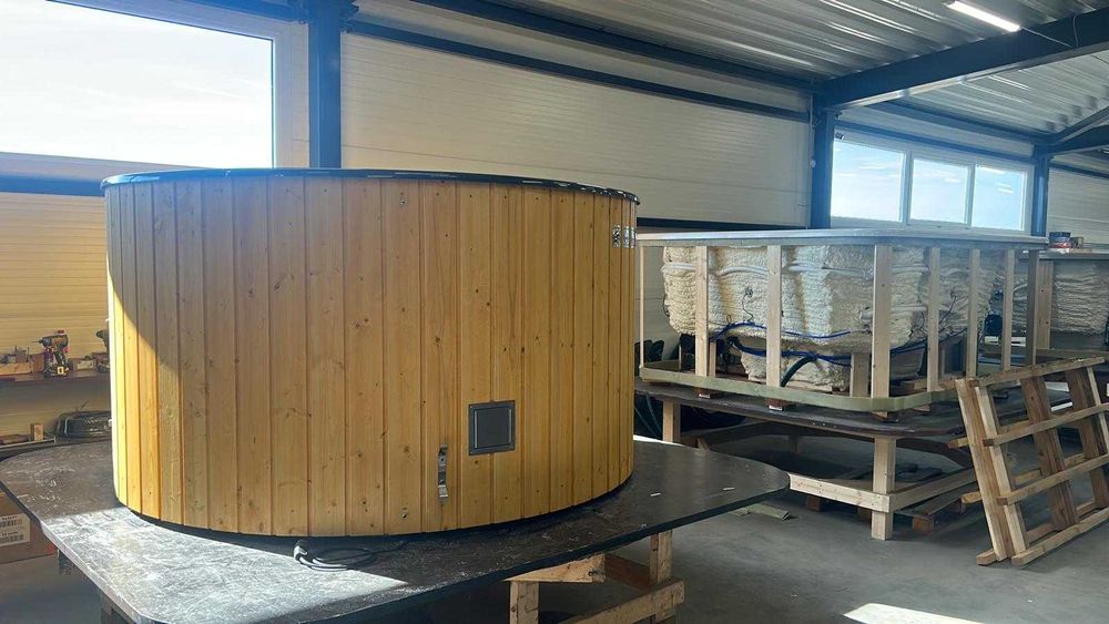 Tanie Banie z Litwy Sauny Ogrodowe Balie Kąpielowe Jacuzzi Beczka Spa