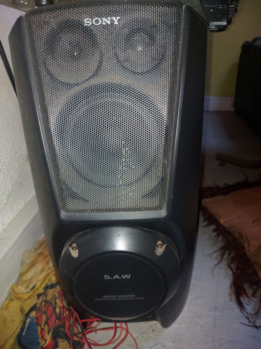 Coluna de som sony