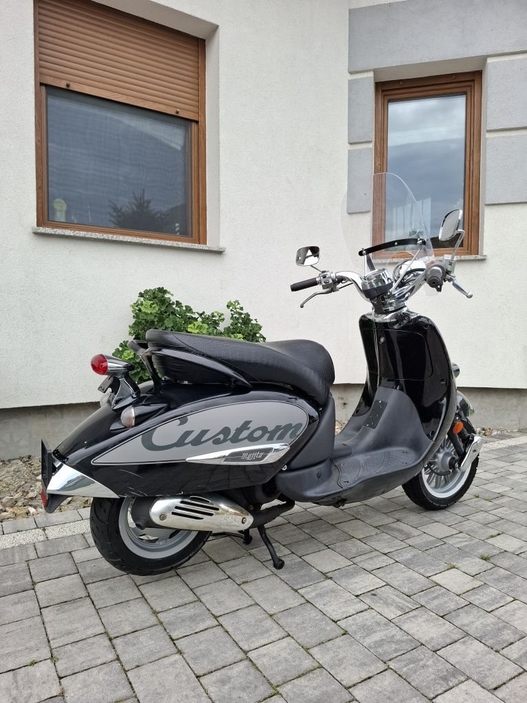 Skuter Aprilia Mojito custom Retro 2t nie vespa piaggio  Transport