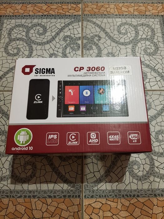 Автомагнітола Sigma CP-3060 1/32 Gb CarPlay