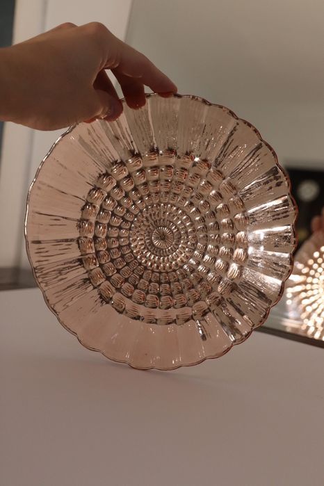 Patera Talerz do ciasta Trzewik Drost Cora