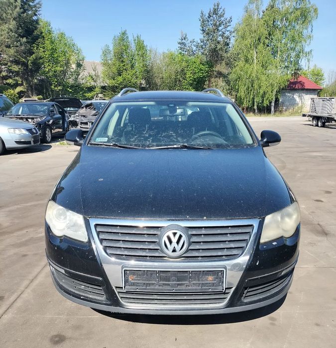 ZDERZAK MASKA BŁOTNIK PRAWY LAMPY PRZÓD PAS PRZEDNI VW PASSAT B6 2.0 TDI 05-10r