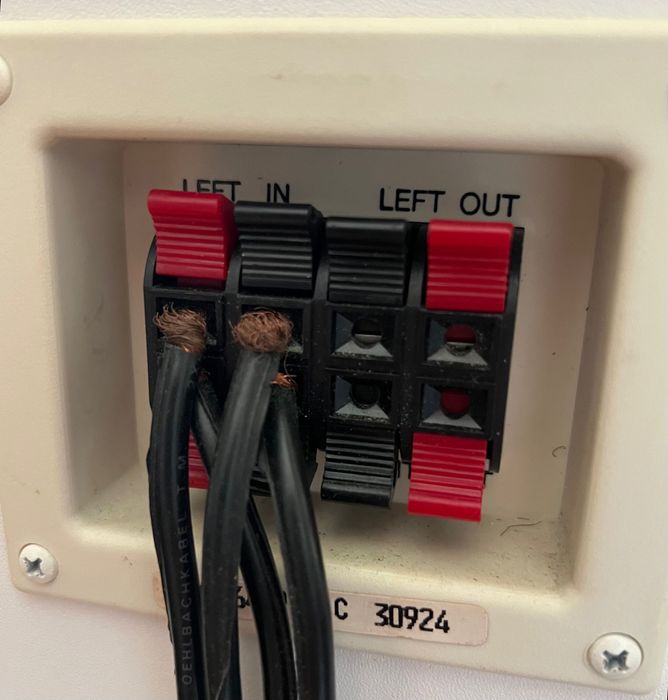 Vendo o meu conjunto de colunas Infinity Micro II