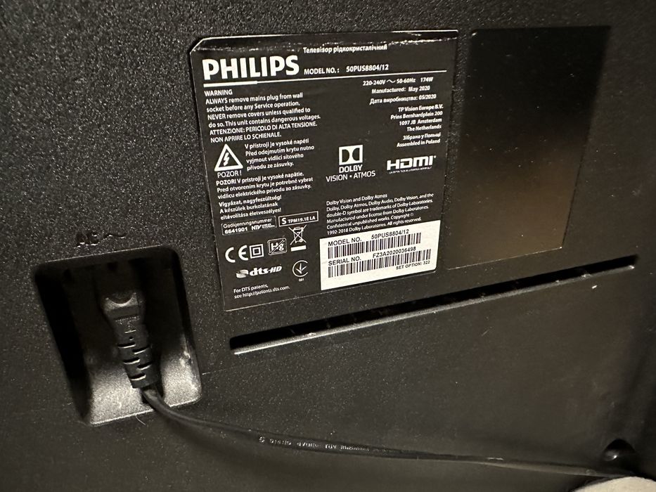 Telewizor 50pus8804 12 philips