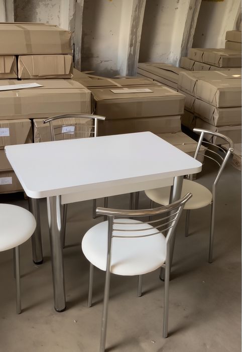 Стол обеденный кухонный стул Обідній розкладний кухонний стіл стільці