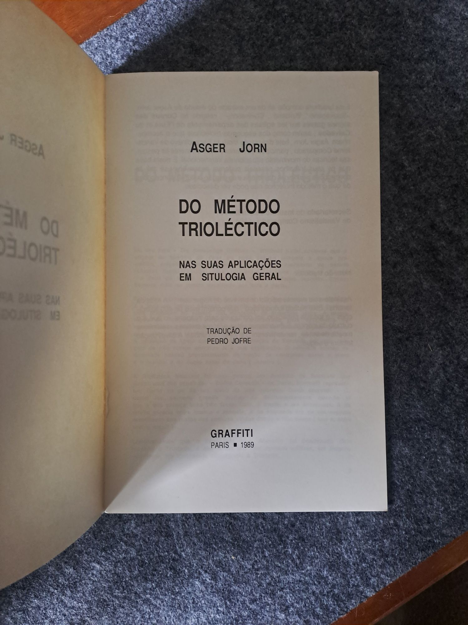 Do Método Trioléctico - Asger Jorn