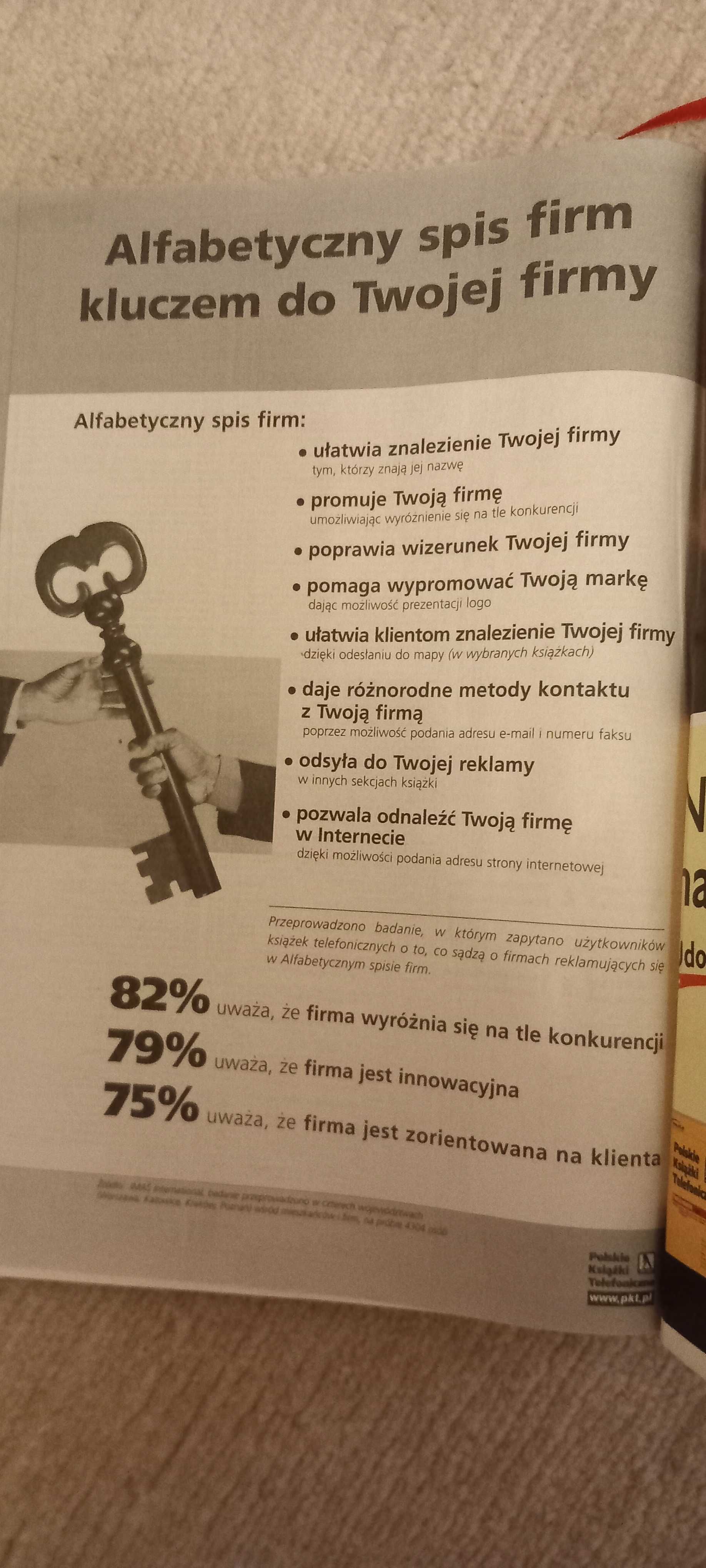 Książką telefoniczna 2005 Kraków