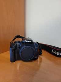 Canon 450D com bateria e carregador