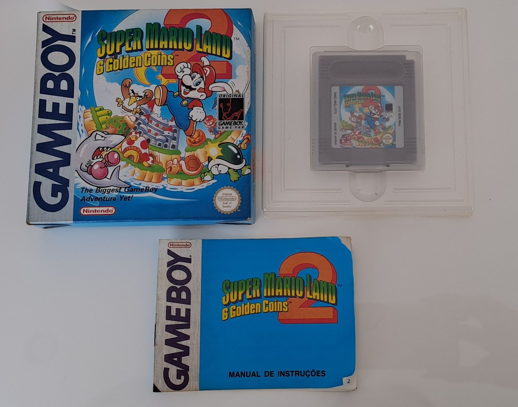 Super Mario Land 2 - 6 Golden Coins Game Boy (CIB)