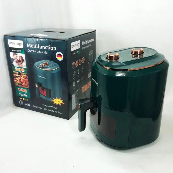 Аерогриль Rainberg RB-2242 7,5 л 3800W аерофритюрниця мультипіч