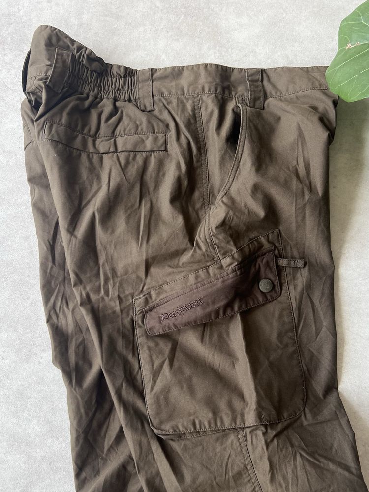 Spodnie myśliwskie męskie Deerhunter Saarland 3908 Khaki Brązowe