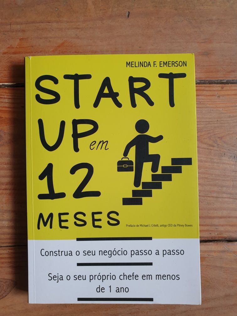 Livro "Start up 12 meses"
