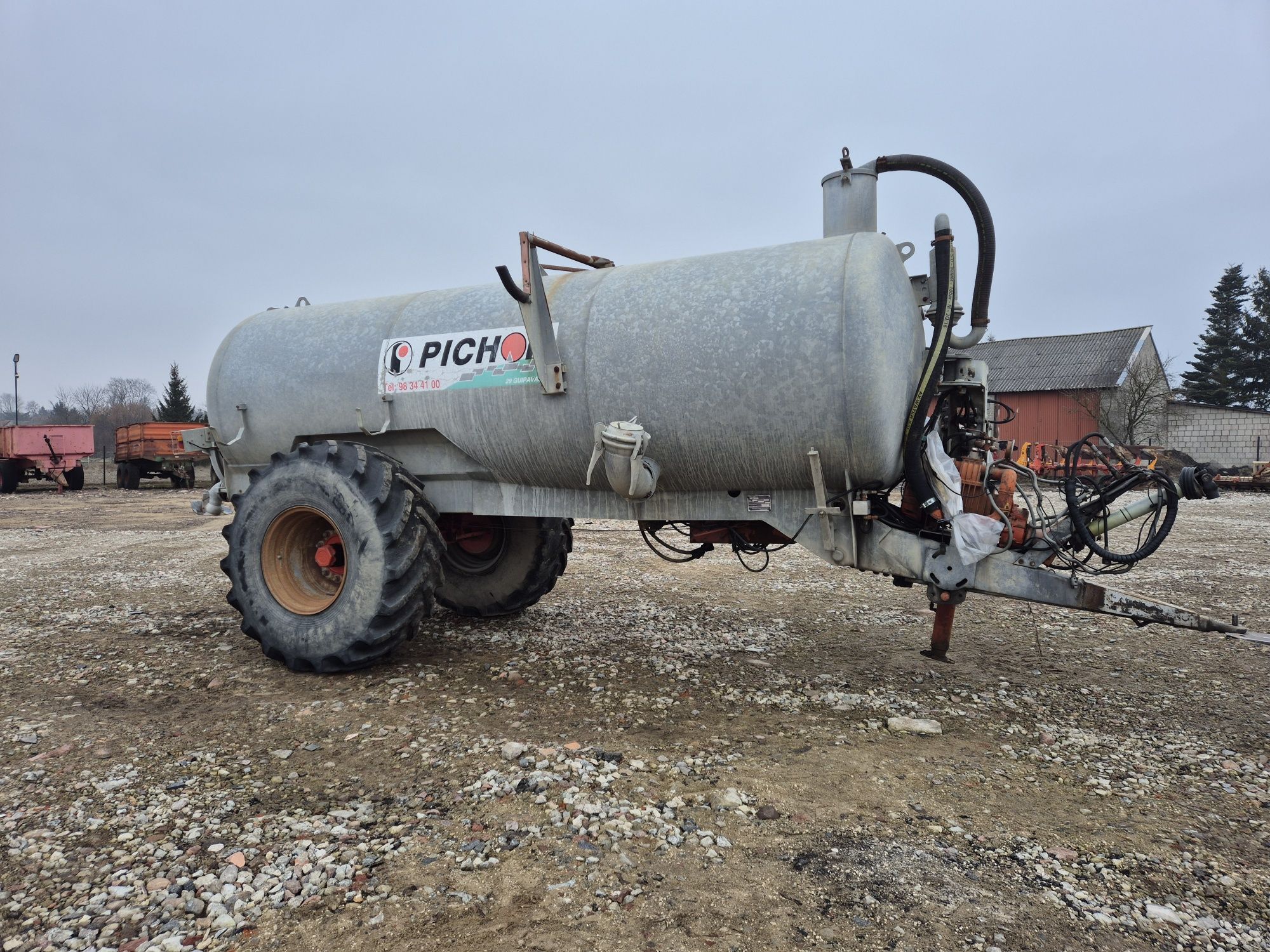 Beczkowóz wóz asenizacyjny szambiarka Pichon Joskin 8000L 10000L