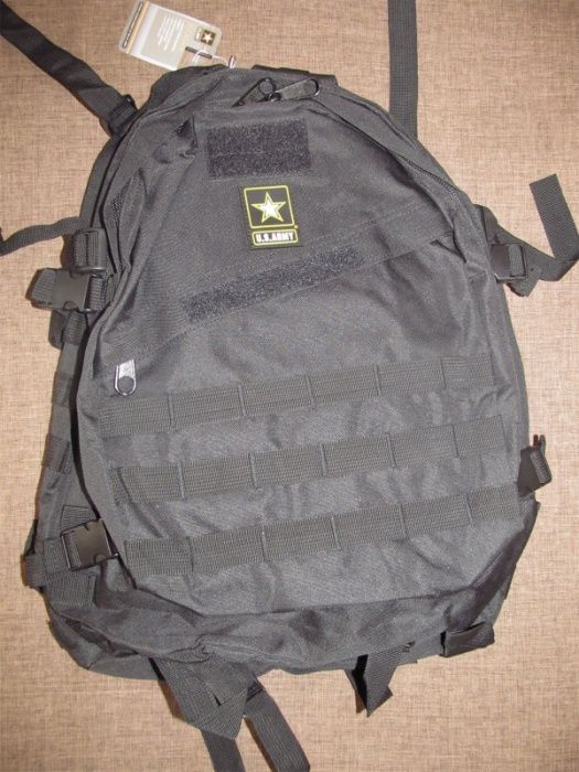 Рюкзак тактический 45л черный и олива + Подарок