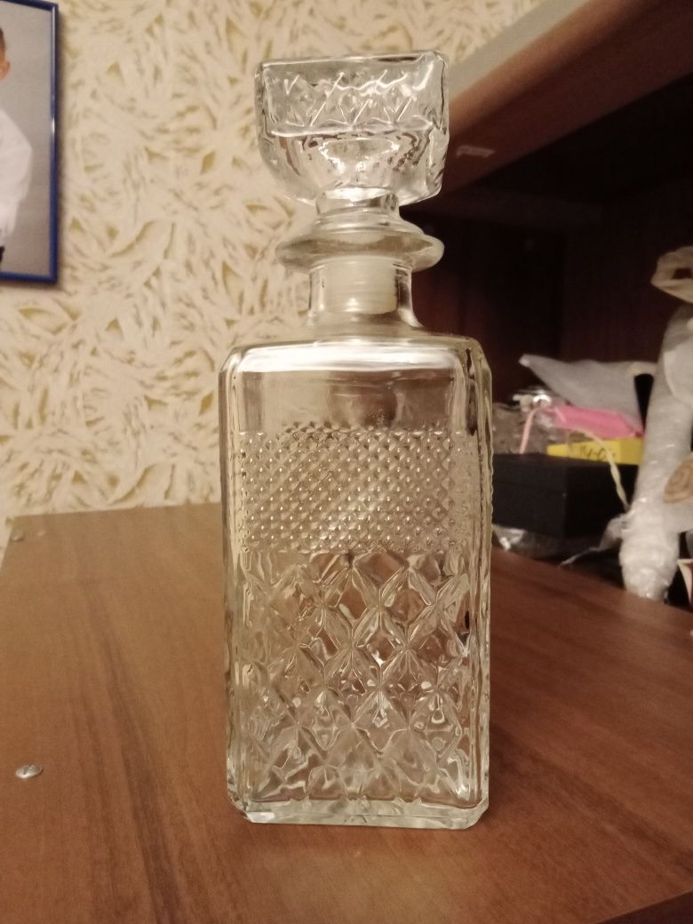 Штоф хрусталь(виски,коньяк)