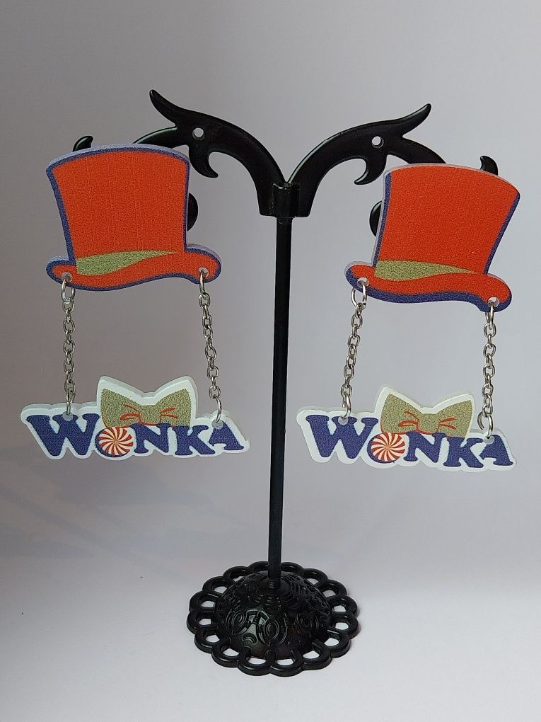 Brincos Compridos "Wonka" | Novos