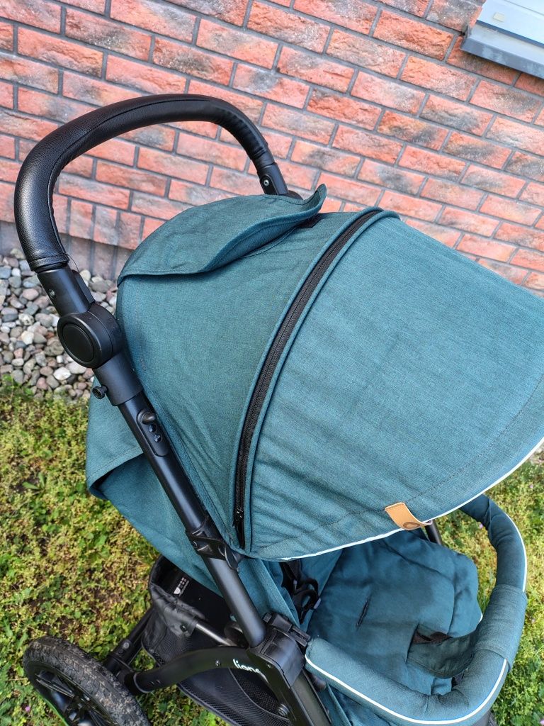 Wózek spacerowy #Lionelo Annet Tour, Green Turquoise