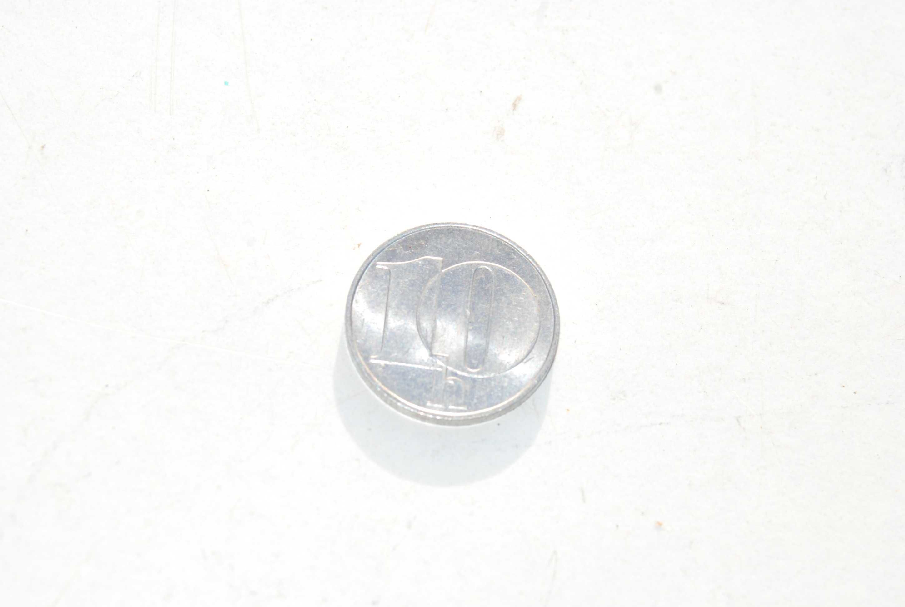 Stara moneta 10 halerzy Czechosłowacja 1992 unikat antyk