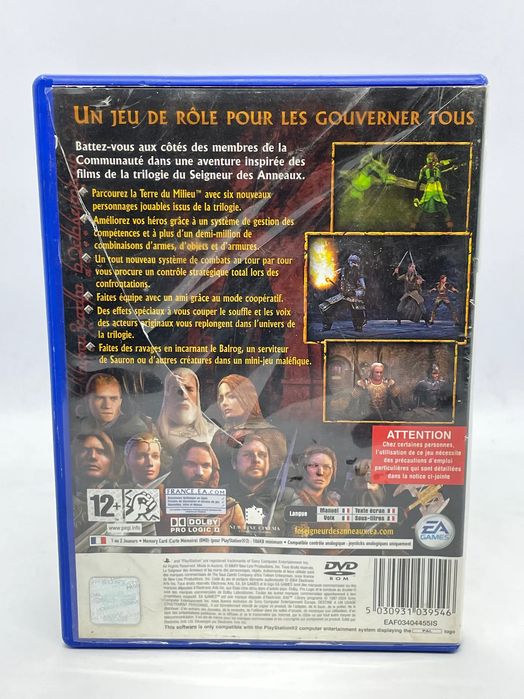 The Lord of the Rings: The Third Age PS2 (FR) Po Francusku