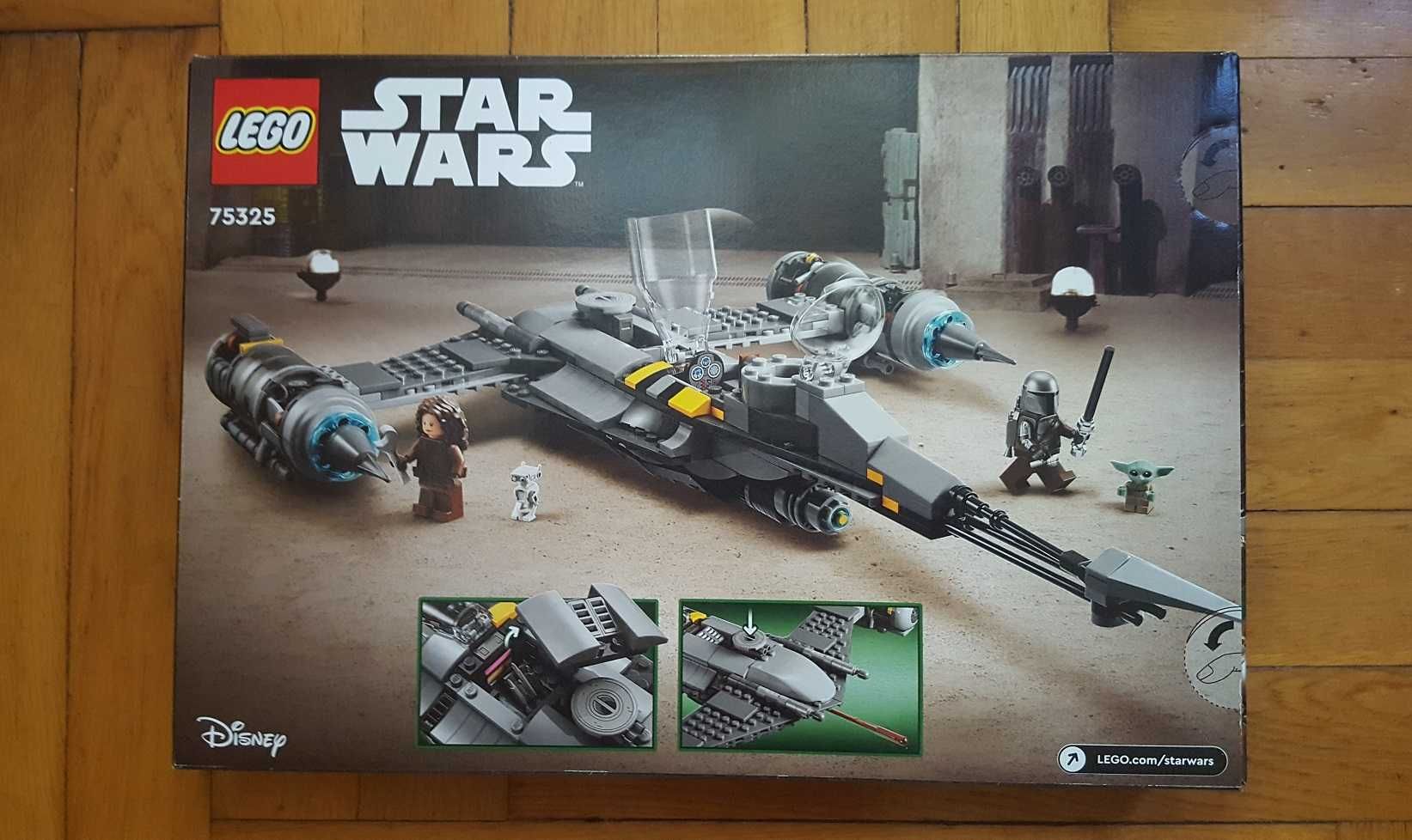 LEGO Star Wars 75347 + 75325 Bombowiec TIE i Myśliwiec N-1 NOWE