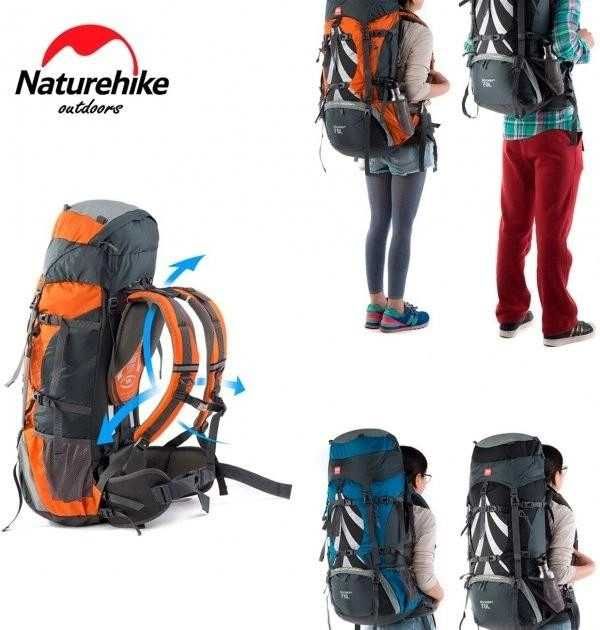 Рюкзак Naturehike NH70B070-B 70+5 л Blue (6927595709023)