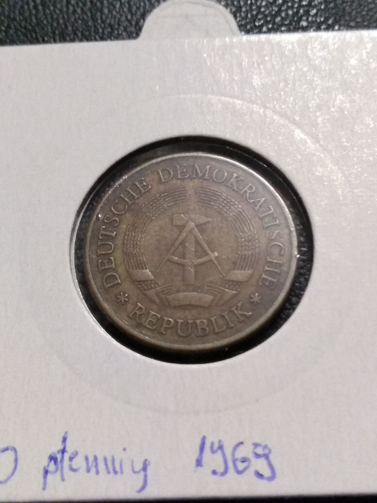 Moneta 20 pfennig 1969