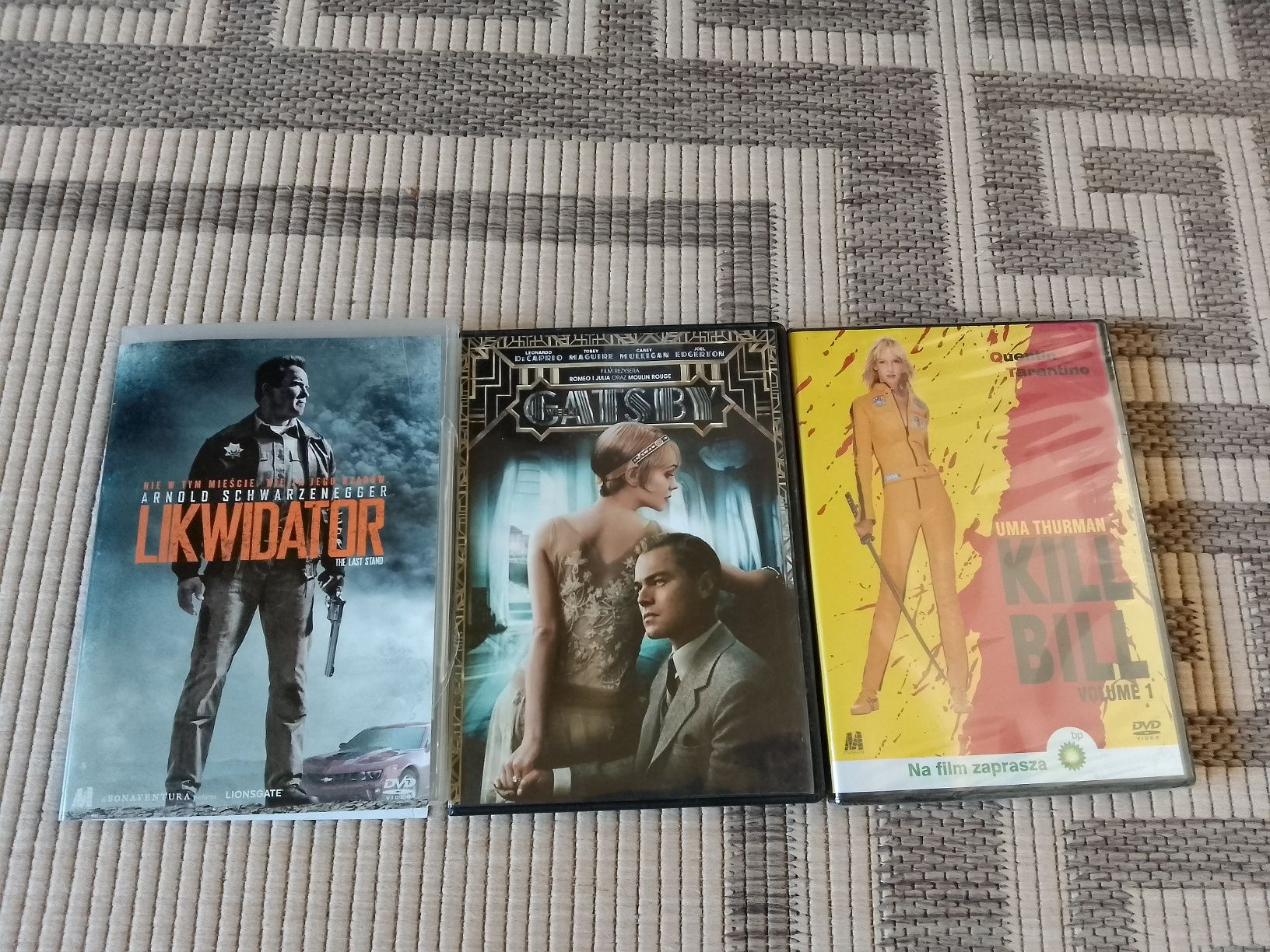 Filmy dvd, Gatsby, Kilo bill, Likwidator