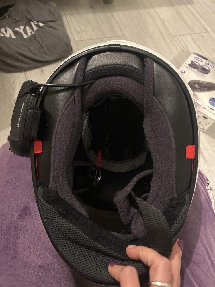 Shoei X-Spirit II z interkomem Interphone F5XT