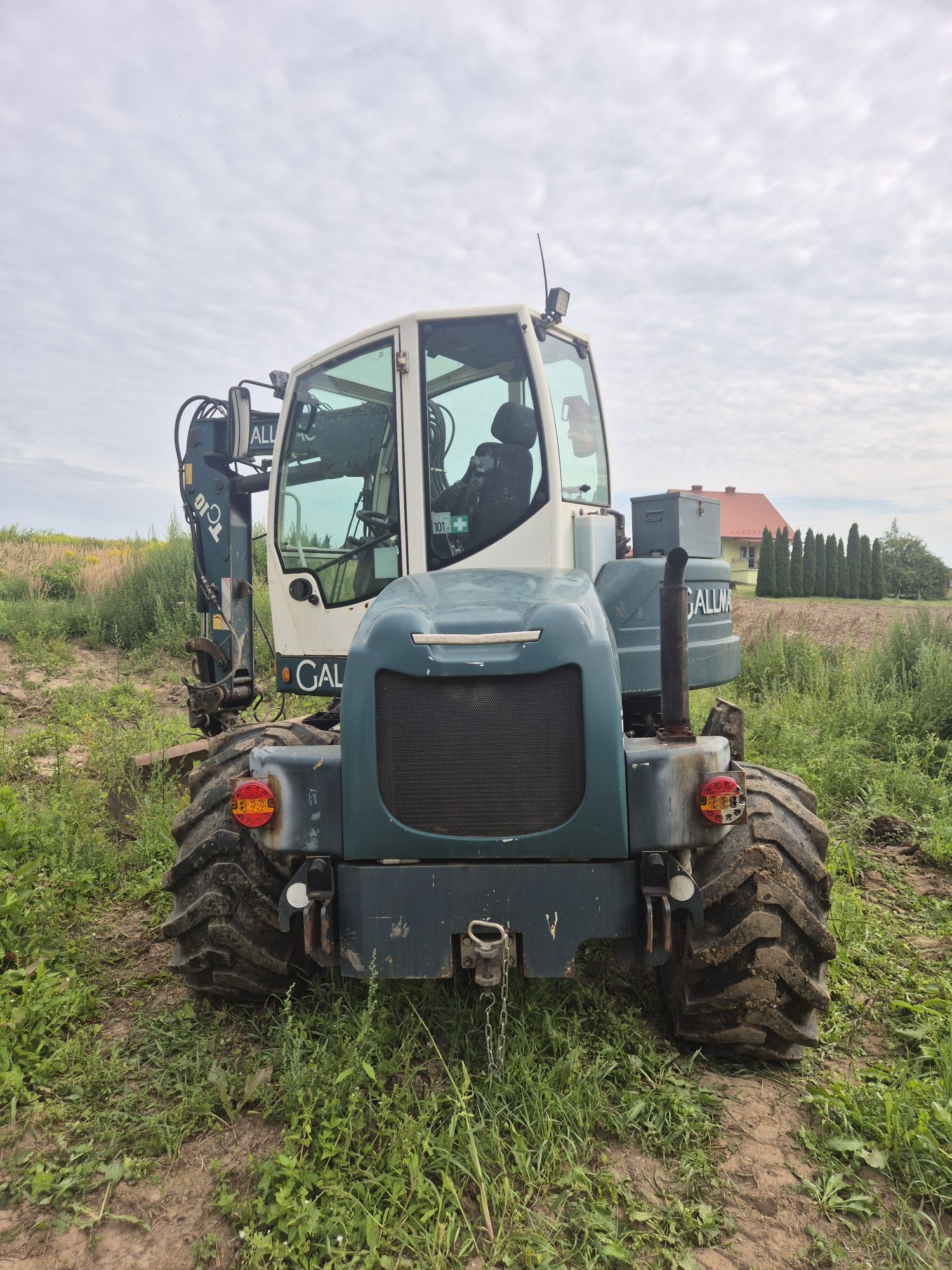 Gallmac TG 10  Mecalac JCB koparko ładowarka