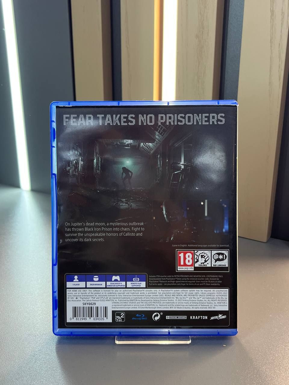 Ігровий диск на PS4, Playstation 4 The Callisto Protocol