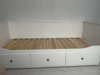 Leżanka Hemnes z 2 materacami