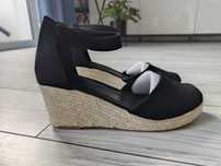 Espadryle na koturnie rozm 40