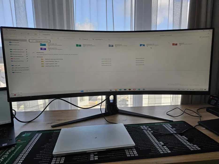 Вигнутий монітор Asus XG43VQ 2XHDMI DP Технологія FreeSync Premium Pro