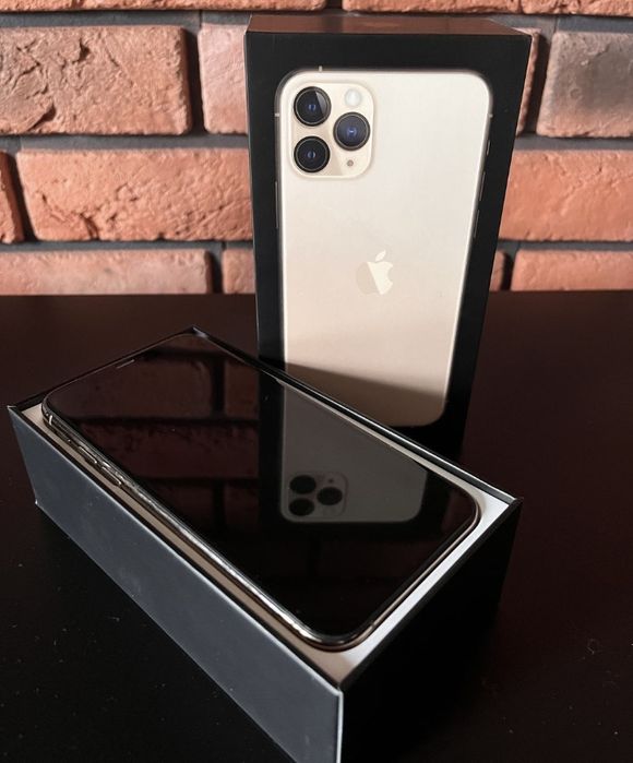 iPhone 11 Pro Silver 256Gb Stan Idealny Bateria 94% od nowości