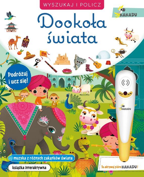 Dookoła świata. Wyszukaj i policz. Jupi Jo!