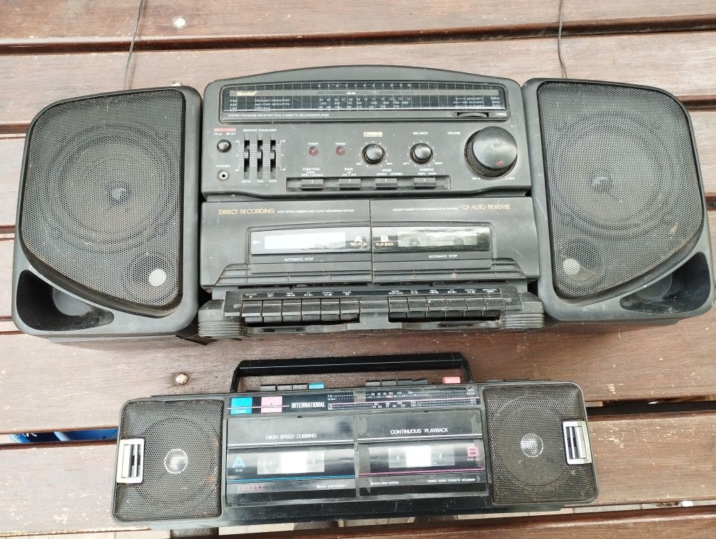 Magnetofon International, kultowy jamnik z  PRL, Sherion, boombox