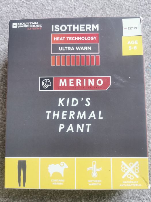 Дитяча Термобілизна з шерсті меріноса Mountain Warehouse